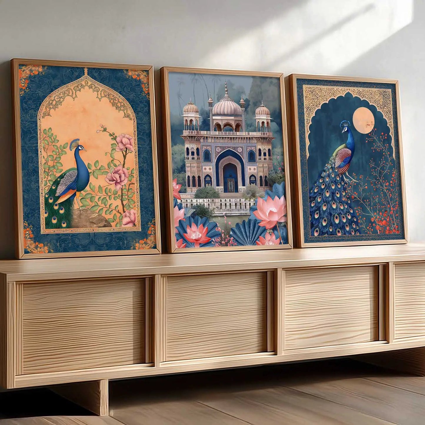 Traditional   Wall  Art  Paintings for Living Room - Wall Poster With frames