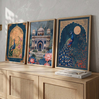 Traditional   Wall  Art  Paintings for Living Room - Wall Poster With frames