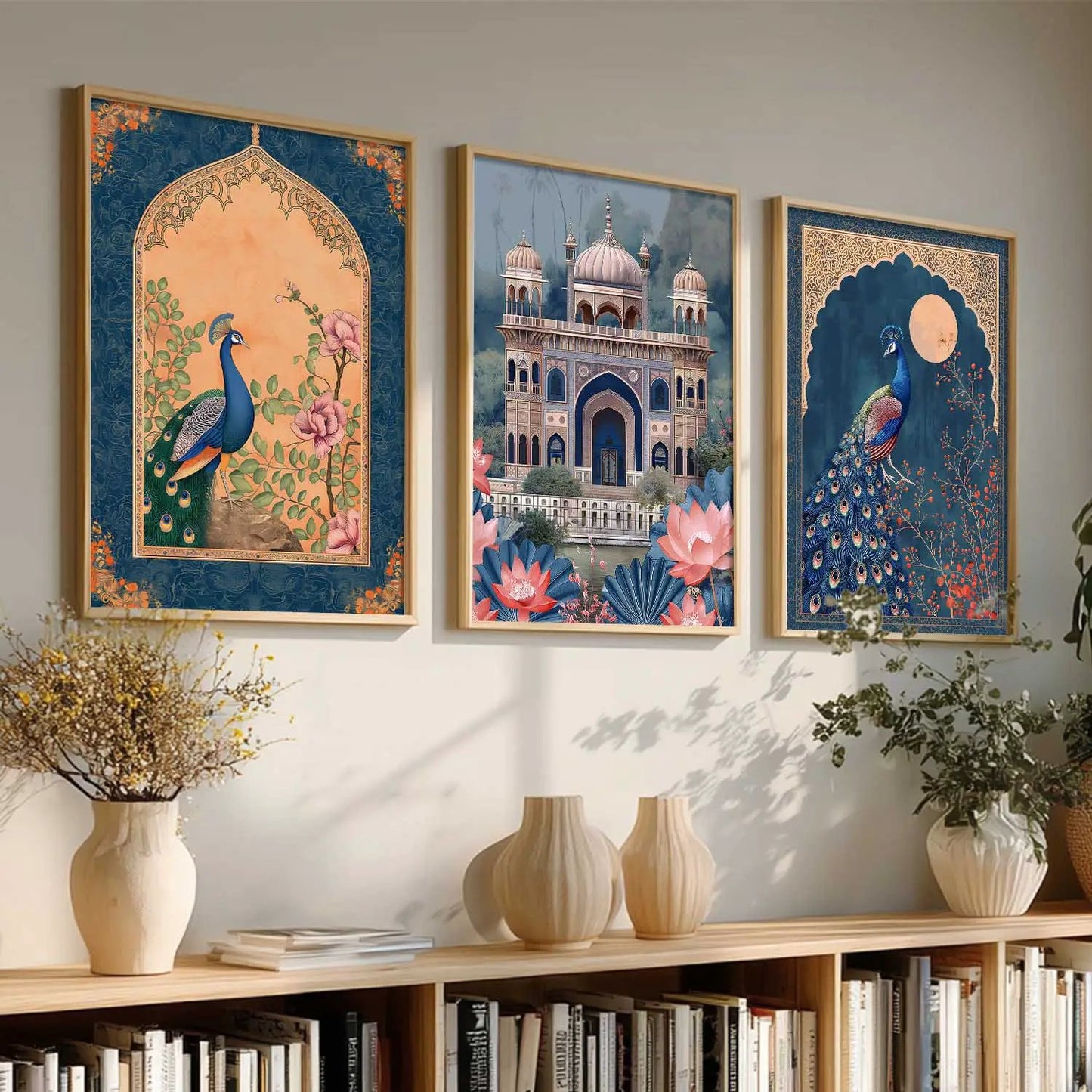 Traditional   Wall  Art  Paintings for Living Room - Wall Poster With frames