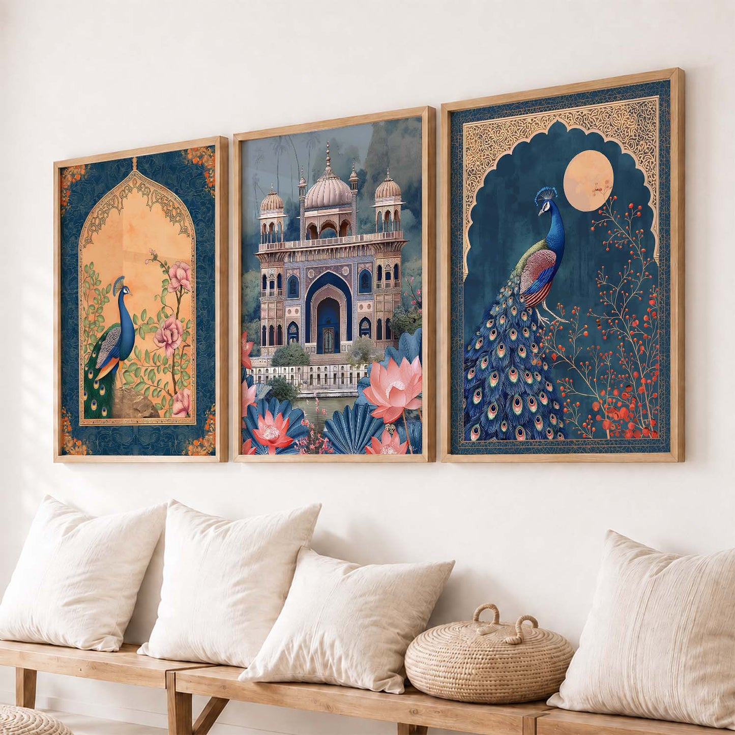 Traditional   Wall  Art  Paintings for Living Room - Wall Poster With frames