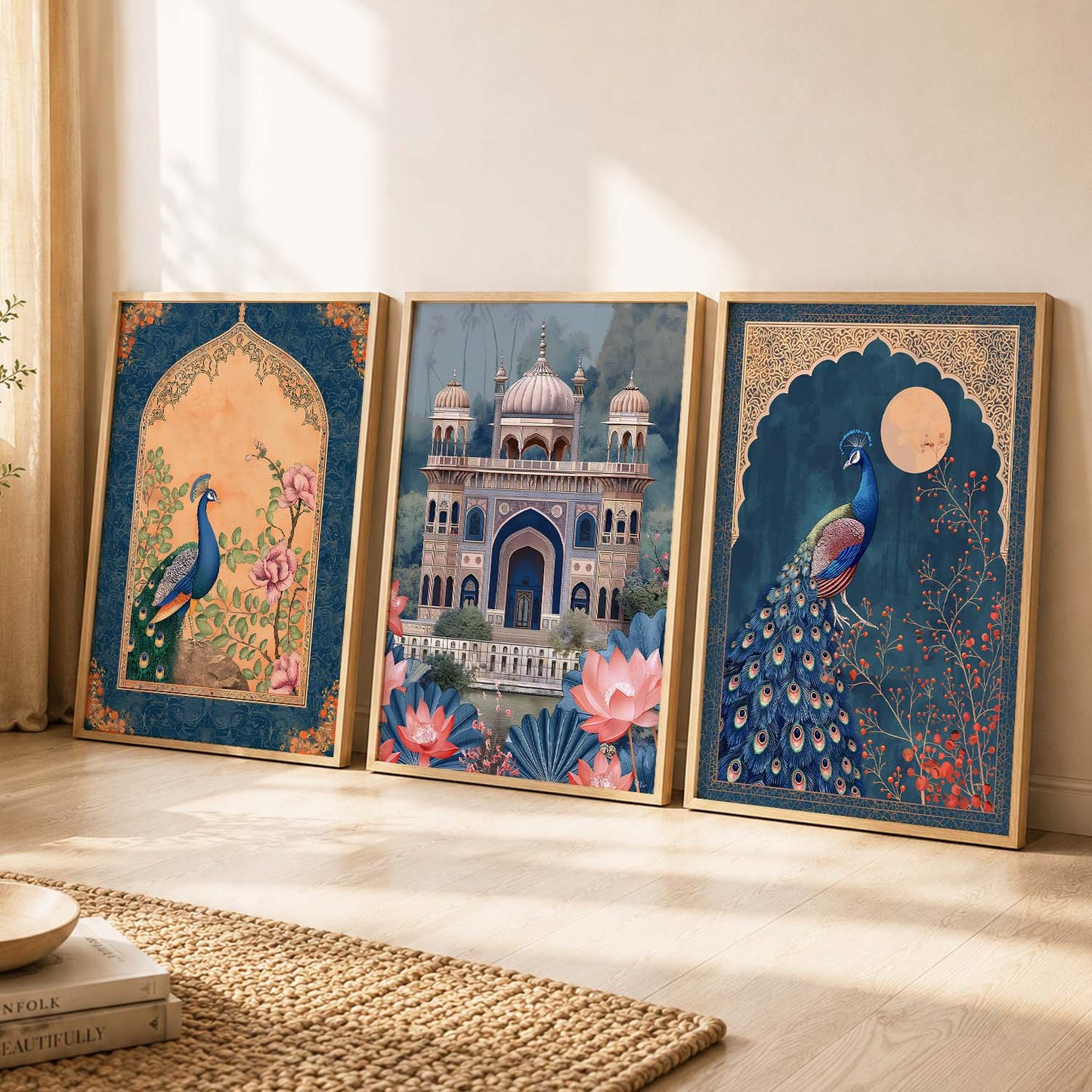 Traditional   Wall  Art  Paintings for Living Room - Wall Poster With frames