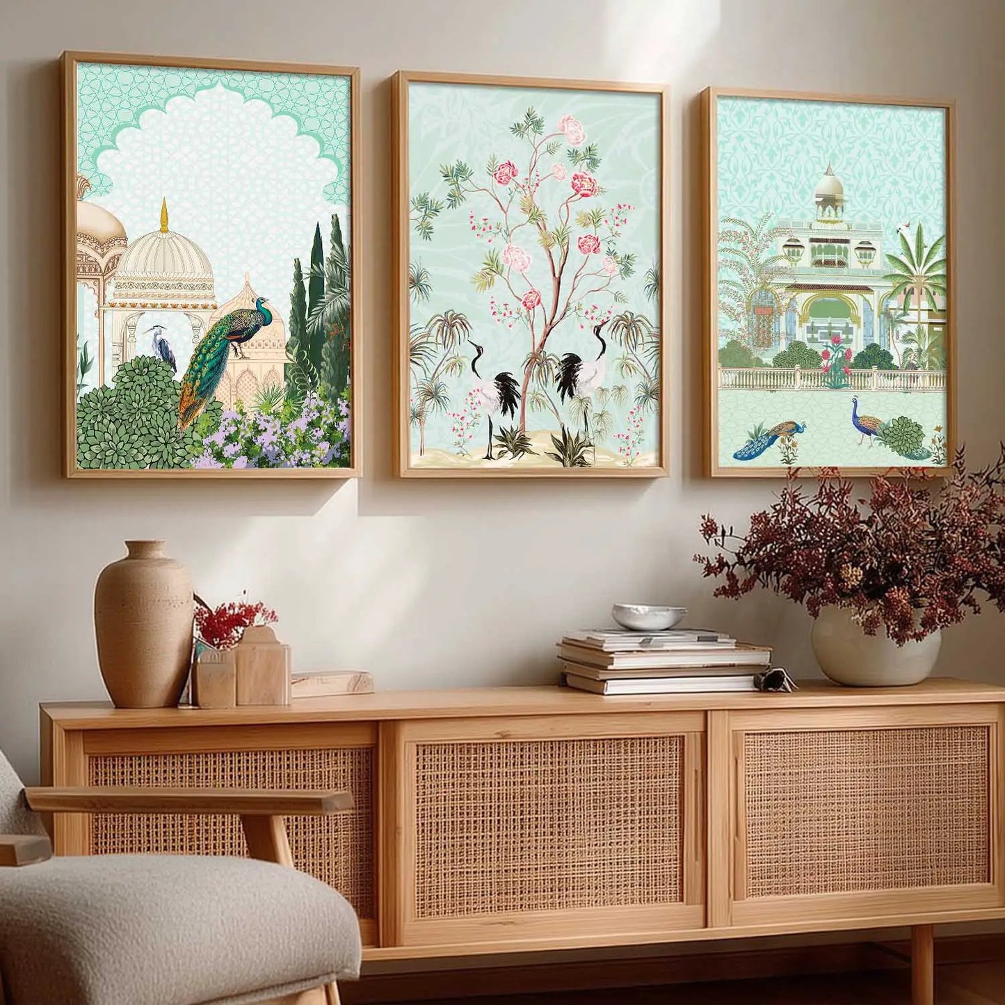Traditional   Wall  Art  Paintings for Living Room - Wall Poster With frames