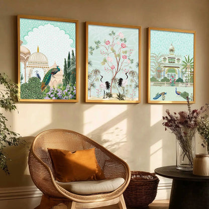 Traditional   Wall  Art  Paintings for Living Room - Wall Poster With frames