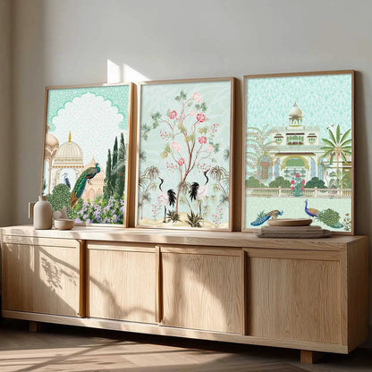 Traditional   Wall  Art  Paintings for Living Room - Wall Poster With frames