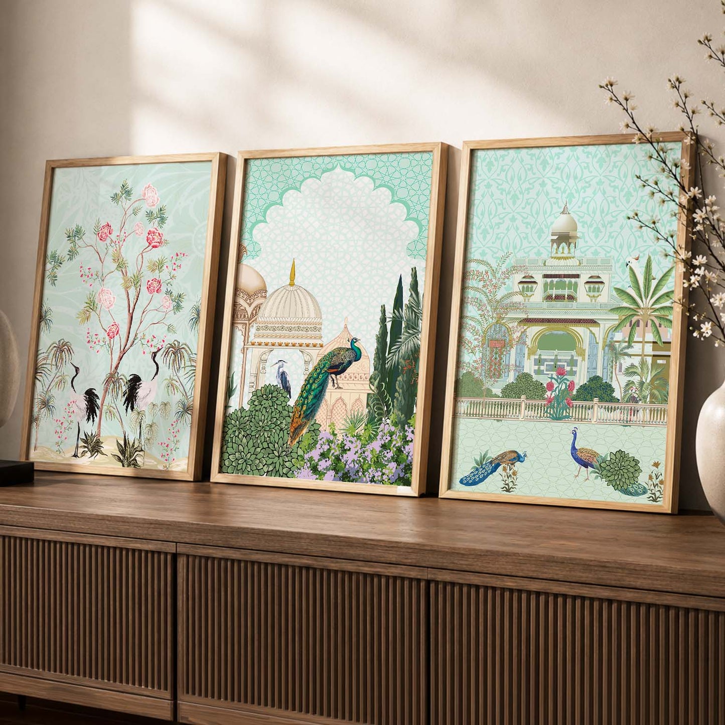 Traditional   Wall  Art  Paintings for Living Room - Wall Poster With frames