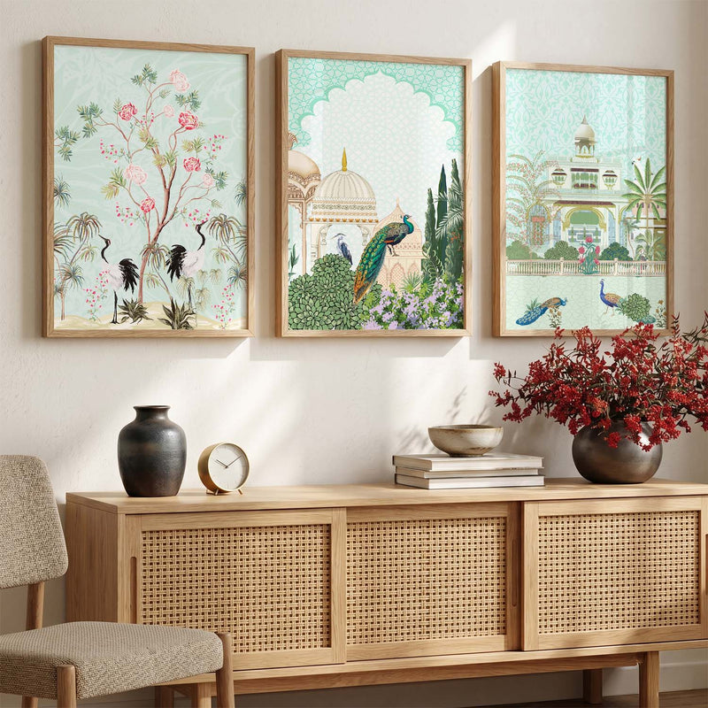 Traditional   Wall  Art  Paintings for Living Room - Wall Poster With frames