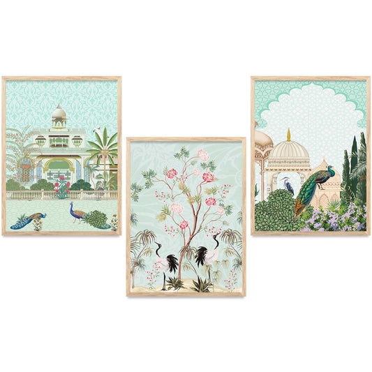 Traditional   Wall  Art  Paintings for Living Room - Wall Poster With frames