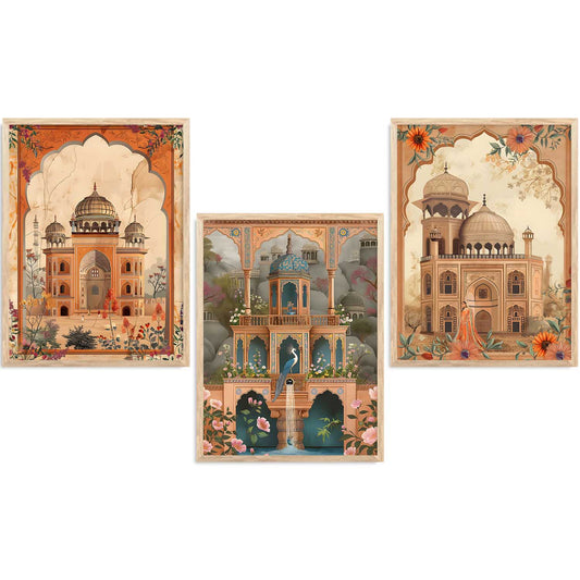 Traditional  Wall  Art  Paintings for Living Room - Wall Poster With frames