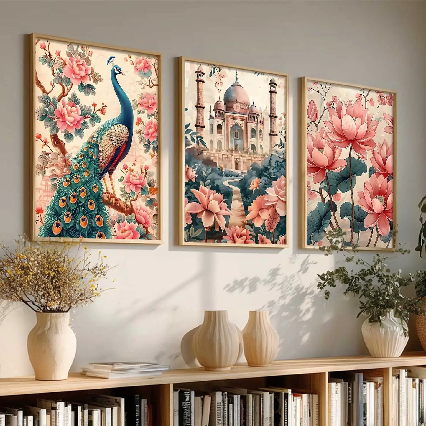 Traditional  Wall  Art Paintings for Living Room - Wall Poster With frames