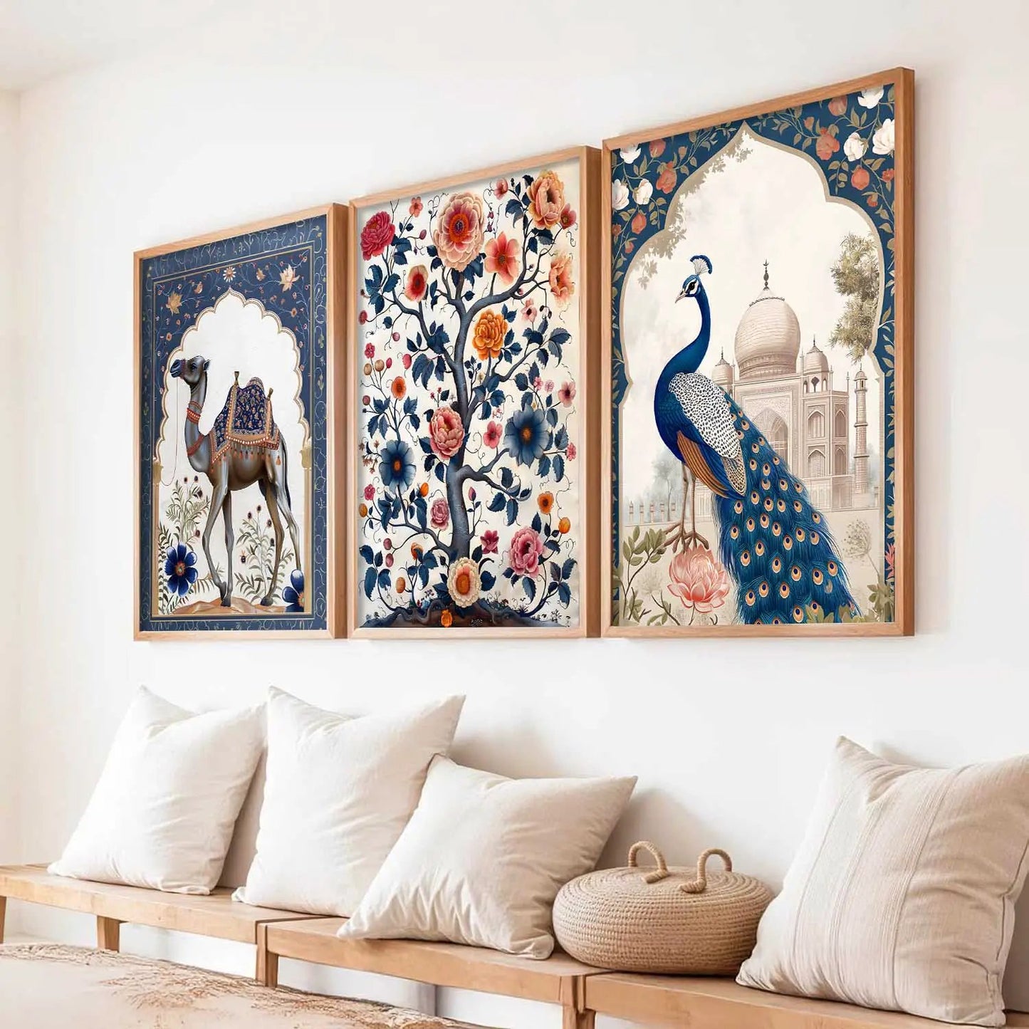Traditional Wall Art Paintings for Living Room - Wall Poster With frames