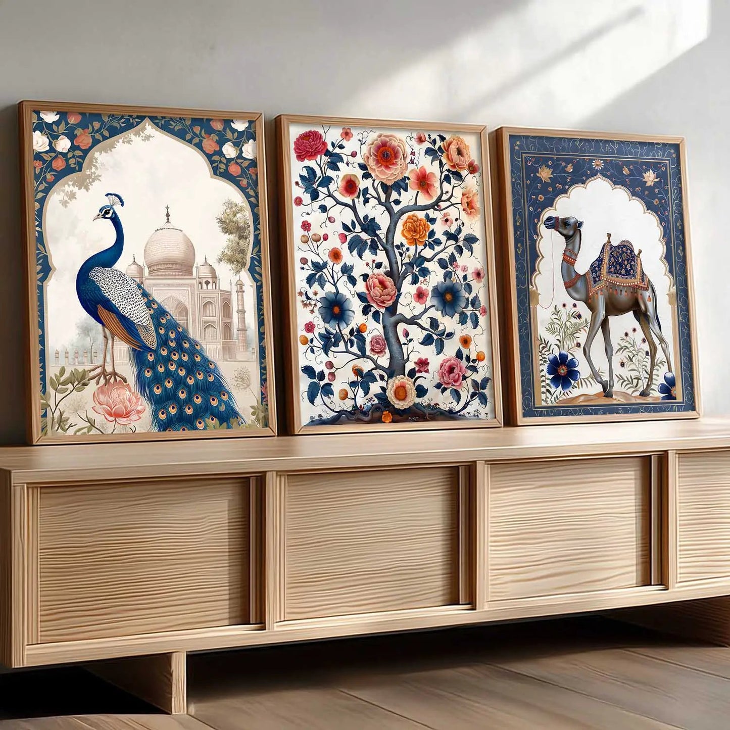Traditional Wall Art Paintings for Living Room - Wall Poster With frames