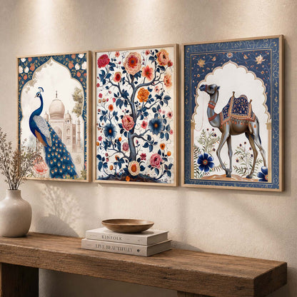 Traditional Wall Art Paintings for Living Room - Wall Poster With frames