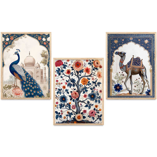 Traditional Wall Art Paintings for Living Room - Wall Poster With frames