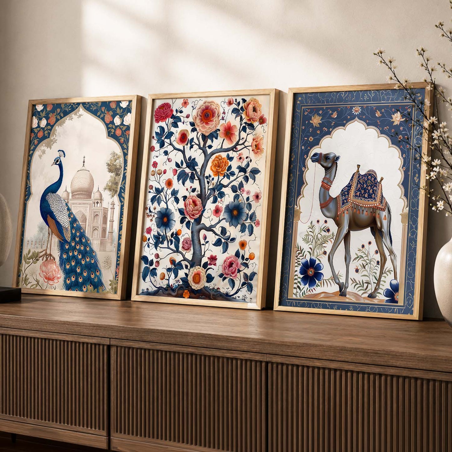 Traditional Wall Art Paintings for Living Room - Wall Poster With frames