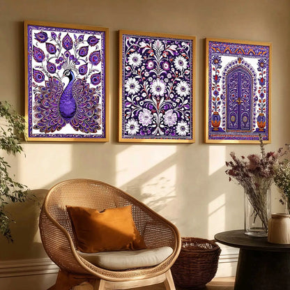 Traditional  Wall Art Paintings for Living Room - Wall Poster With frames