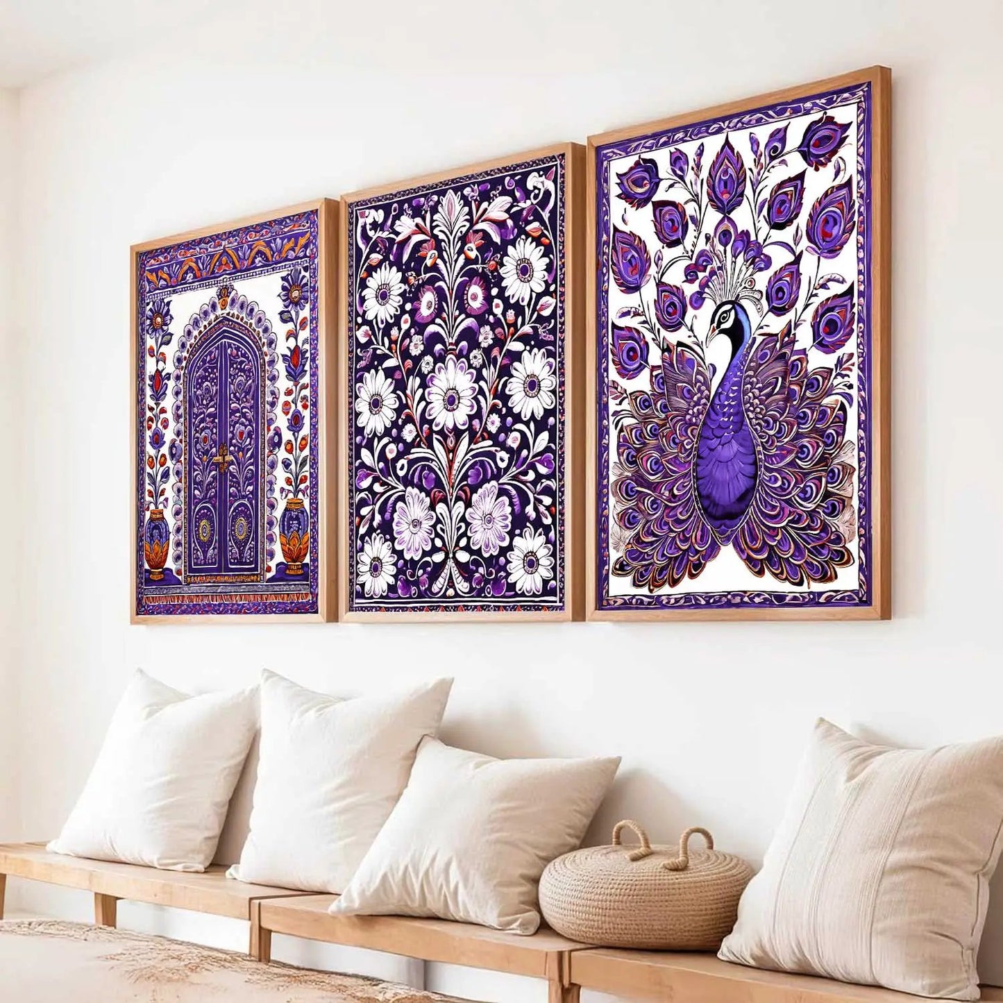 Traditional  Wall Art Paintings for Living Room - Wall Poster With frames