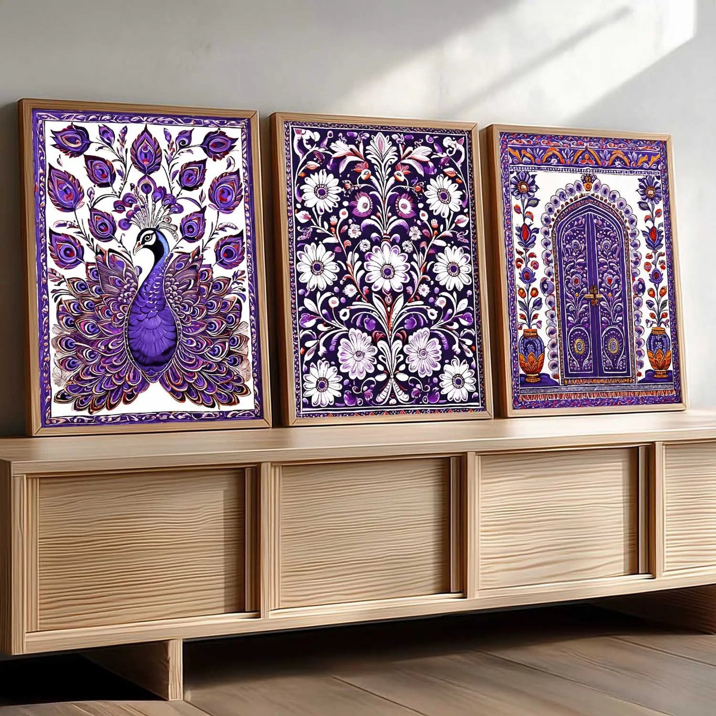 Traditional  Wall Art Paintings for Living Room - Wall Poster With frames