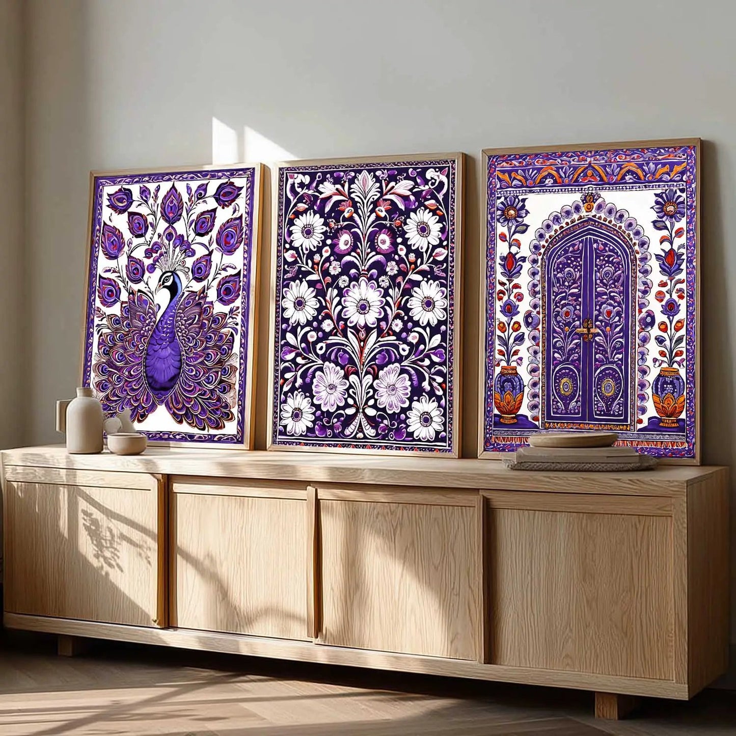 Traditional  Wall Art Paintings for Living Room - Wall Poster With frames