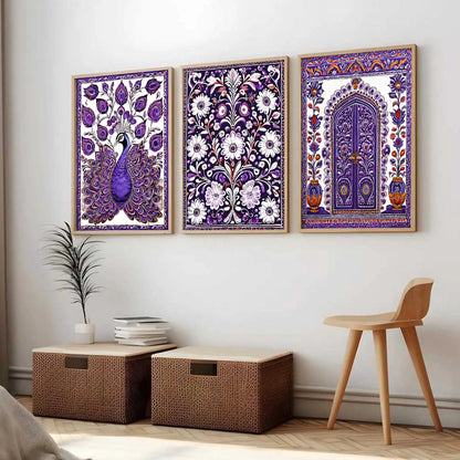 Traditional  Wall Art Paintings for Living Room - Wall Poster With frames