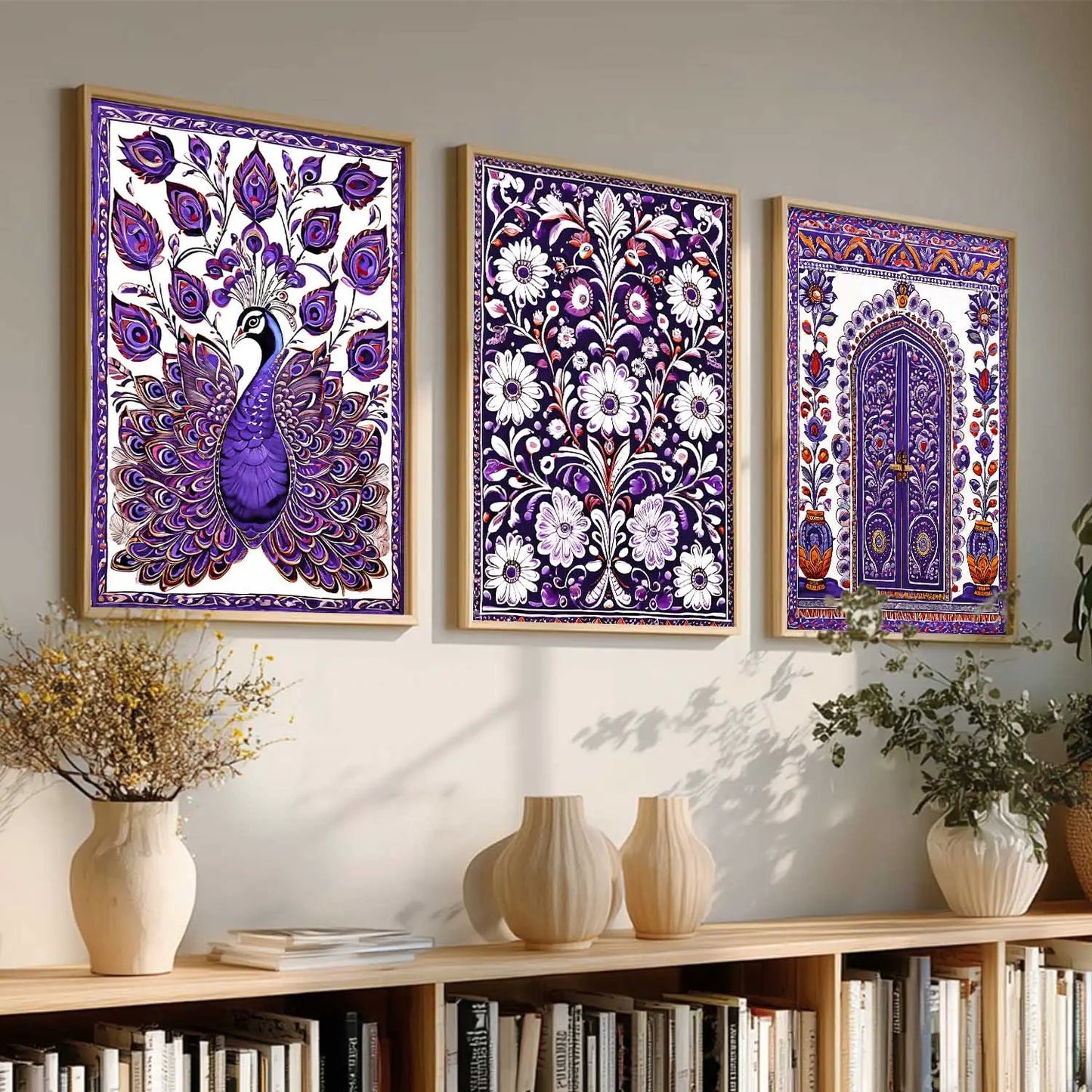 Traditional  Wall Art Paintings for Living Room - Wall Poster With frames