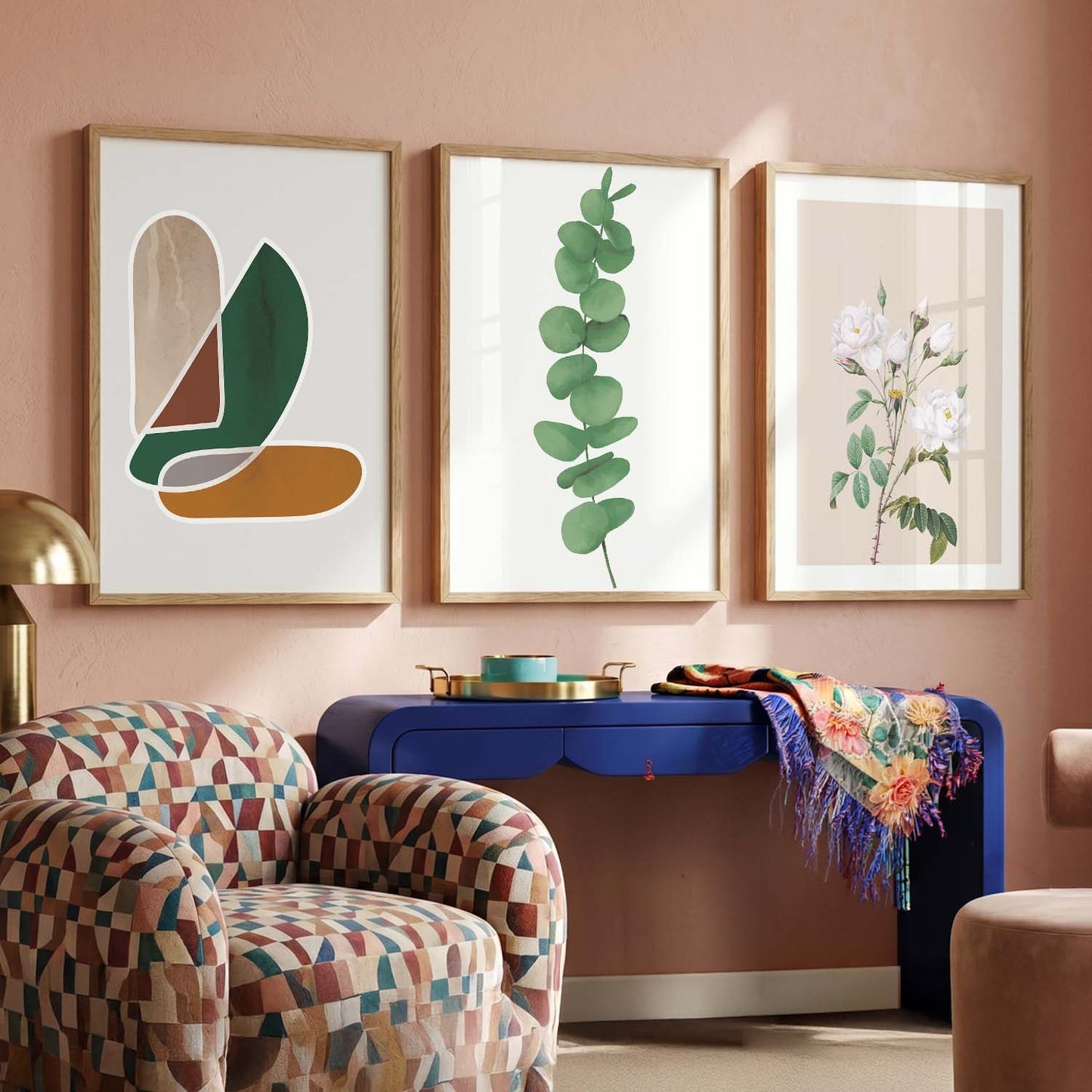 Nature Theme Modern Art Wall Arts with Frame : Abstract Art