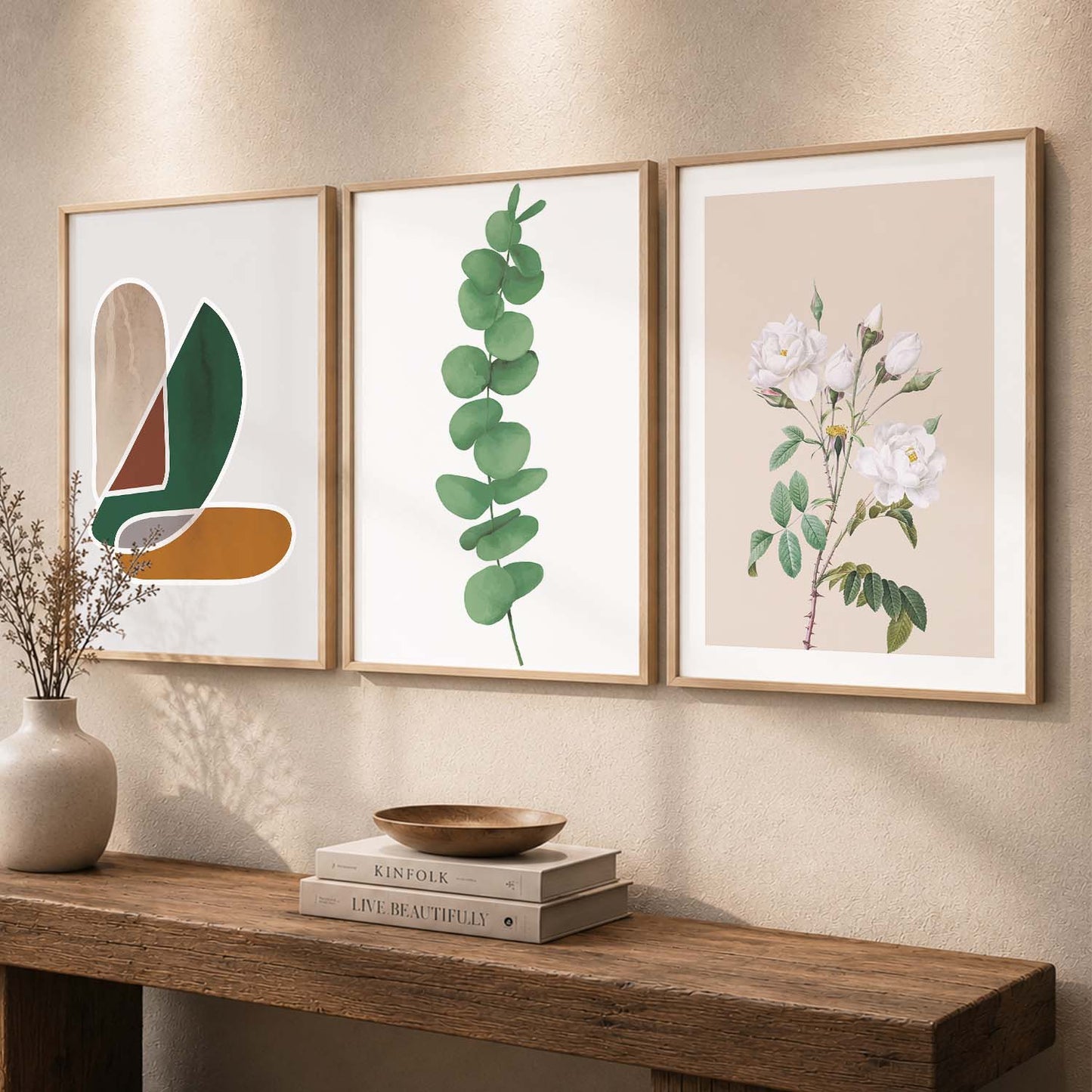 Nature Theme Modern Art Wall Arts with Frame : Abstract Art