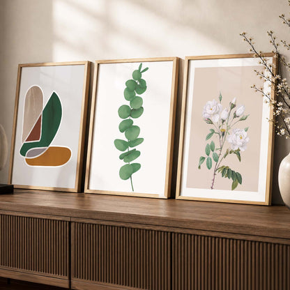 Nature Theme Modern Art Wall Arts with Frame : Abstract Art