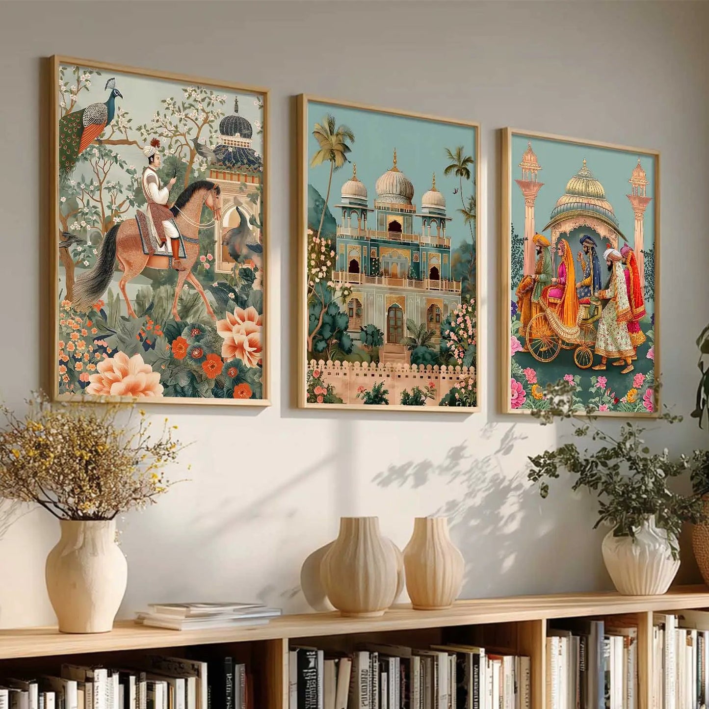 Traditional  Wall  Art Paintings for Living Room - Wall Poster With frames