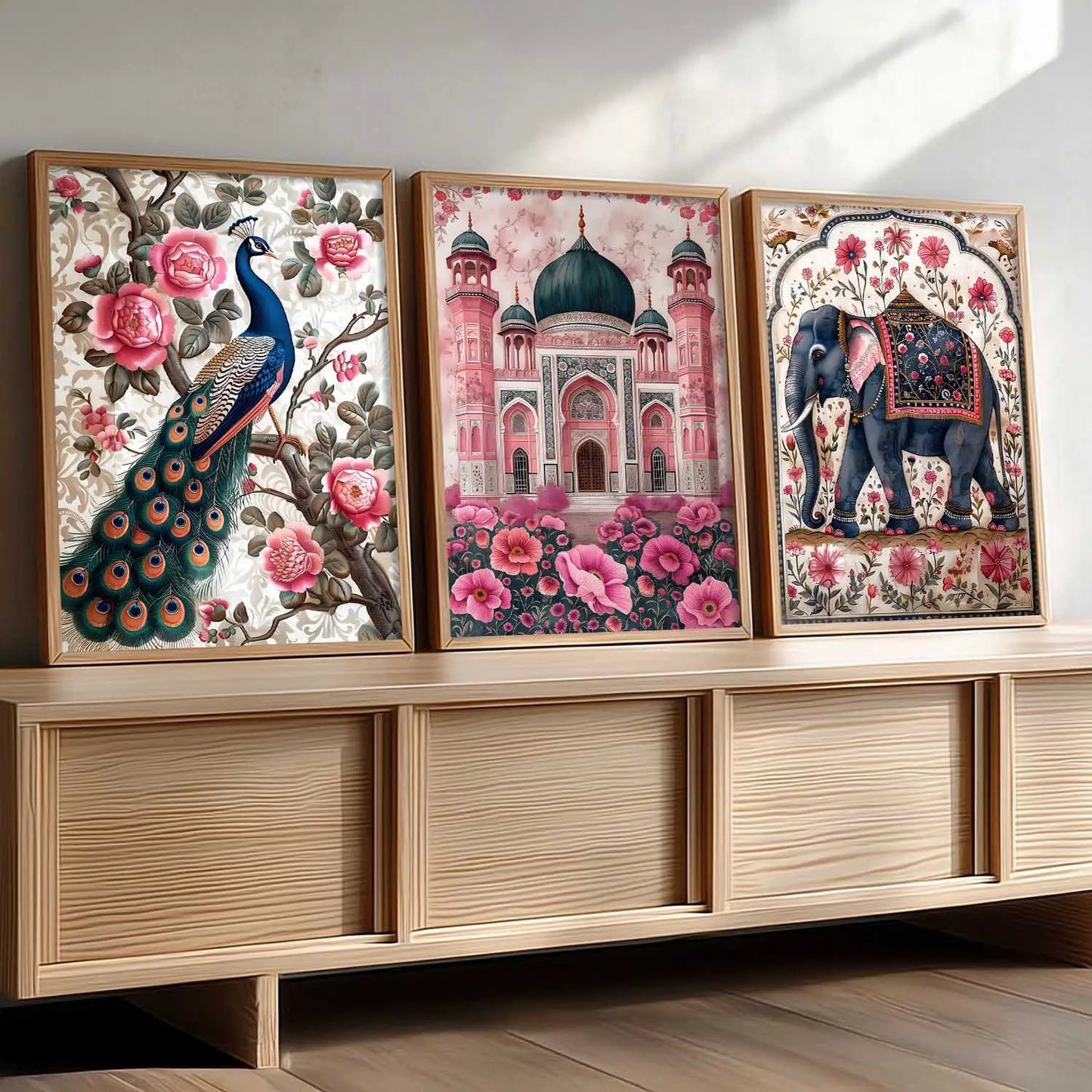 Traditional   Wall  Art Paintings for Living Room - Wall Poster With frames