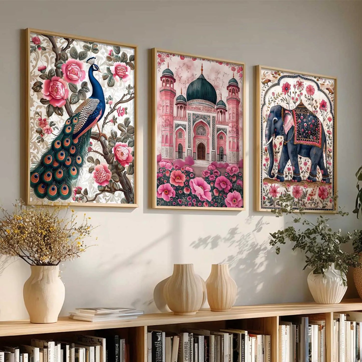 Traditional   Wall  Art Paintings for Living Room - Wall Poster With frames