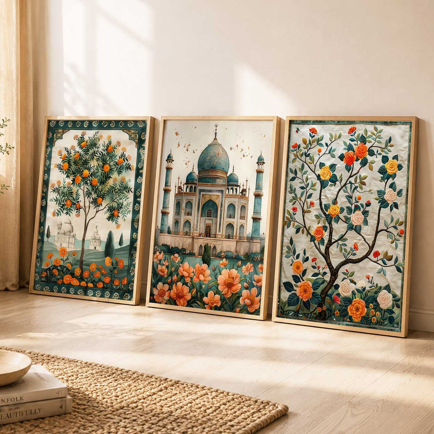 Traditional   Wall   Art  Paintings for Living Room - Wall Poster With frames