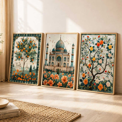 Traditional   Wall   Art  Paintings for Living Room - Wall Poster With frames