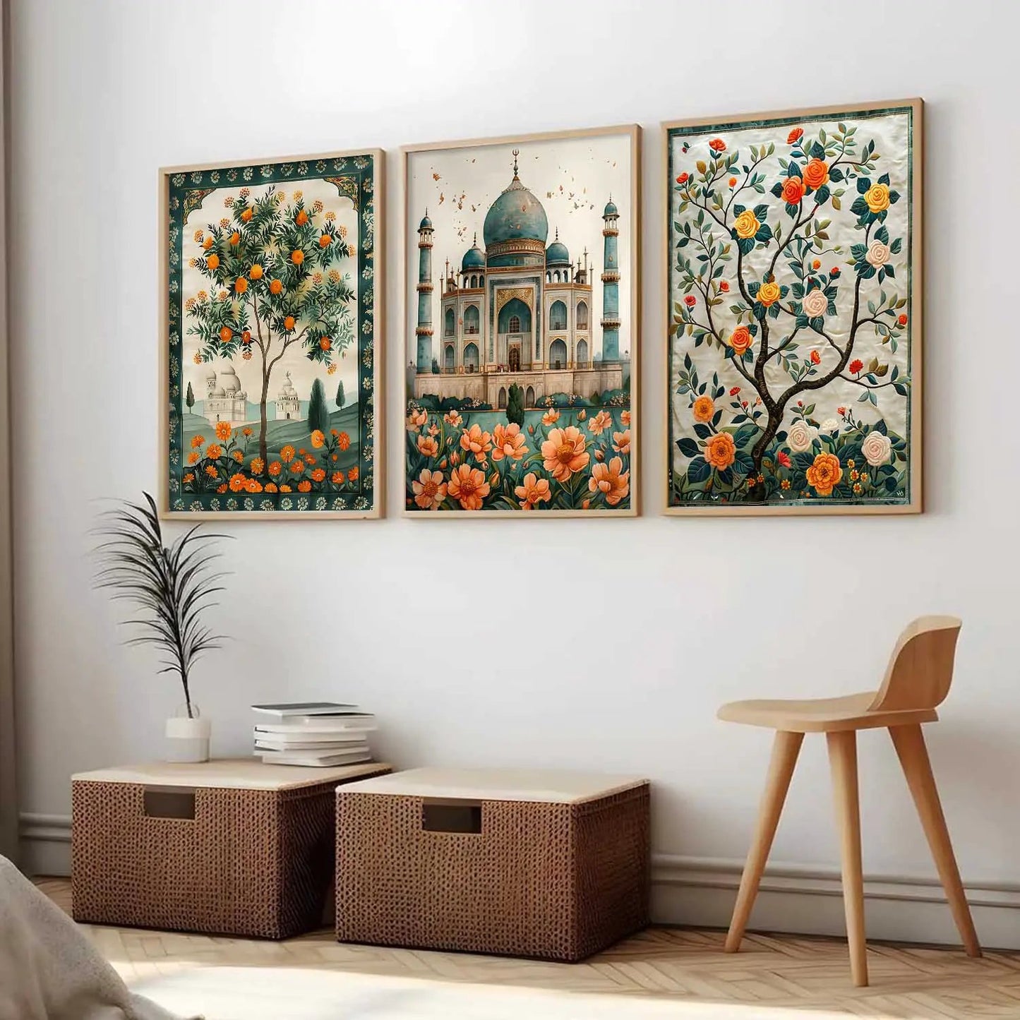 Traditional   Wall   Art  Paintings for Living Room - Wall Poster With frames