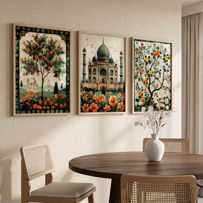 Traditional   Wall   Art  Paintings for Living Room - Wall Poster With frames