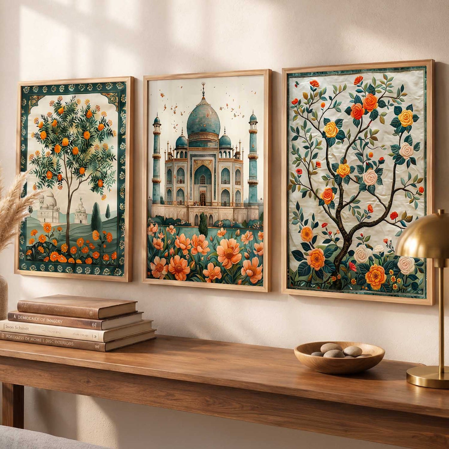 Traditional   Wall   Art  Paintings for Living Room - Wall Poster With frames
