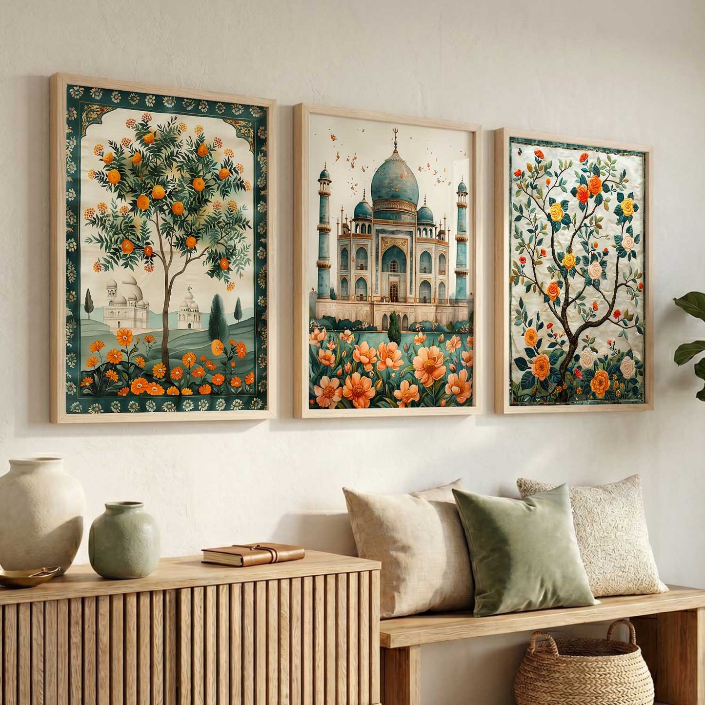 Traditional   Wall   Art  Paintings for Living Room - Wall Poster With frames