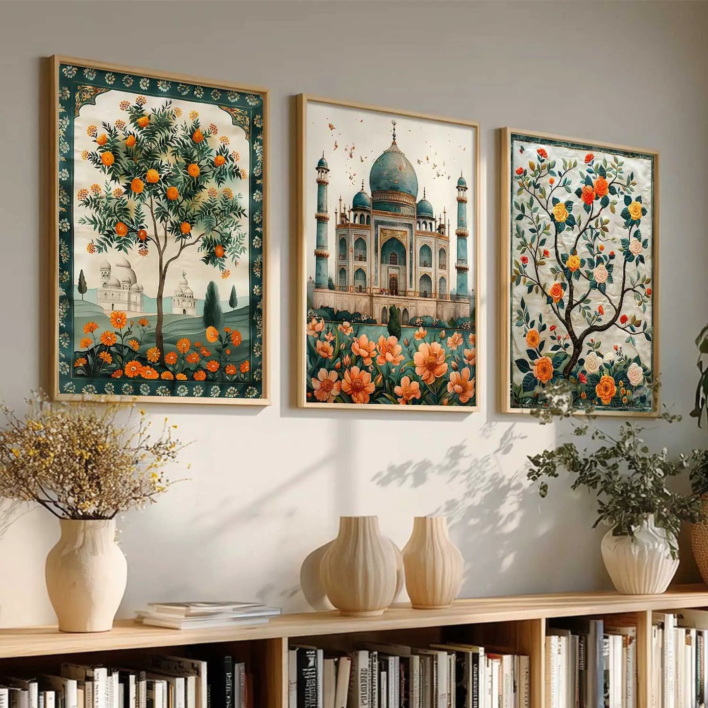 Traditional   Wall   Art  Paintings for Living Room - Wall Poster With frames
