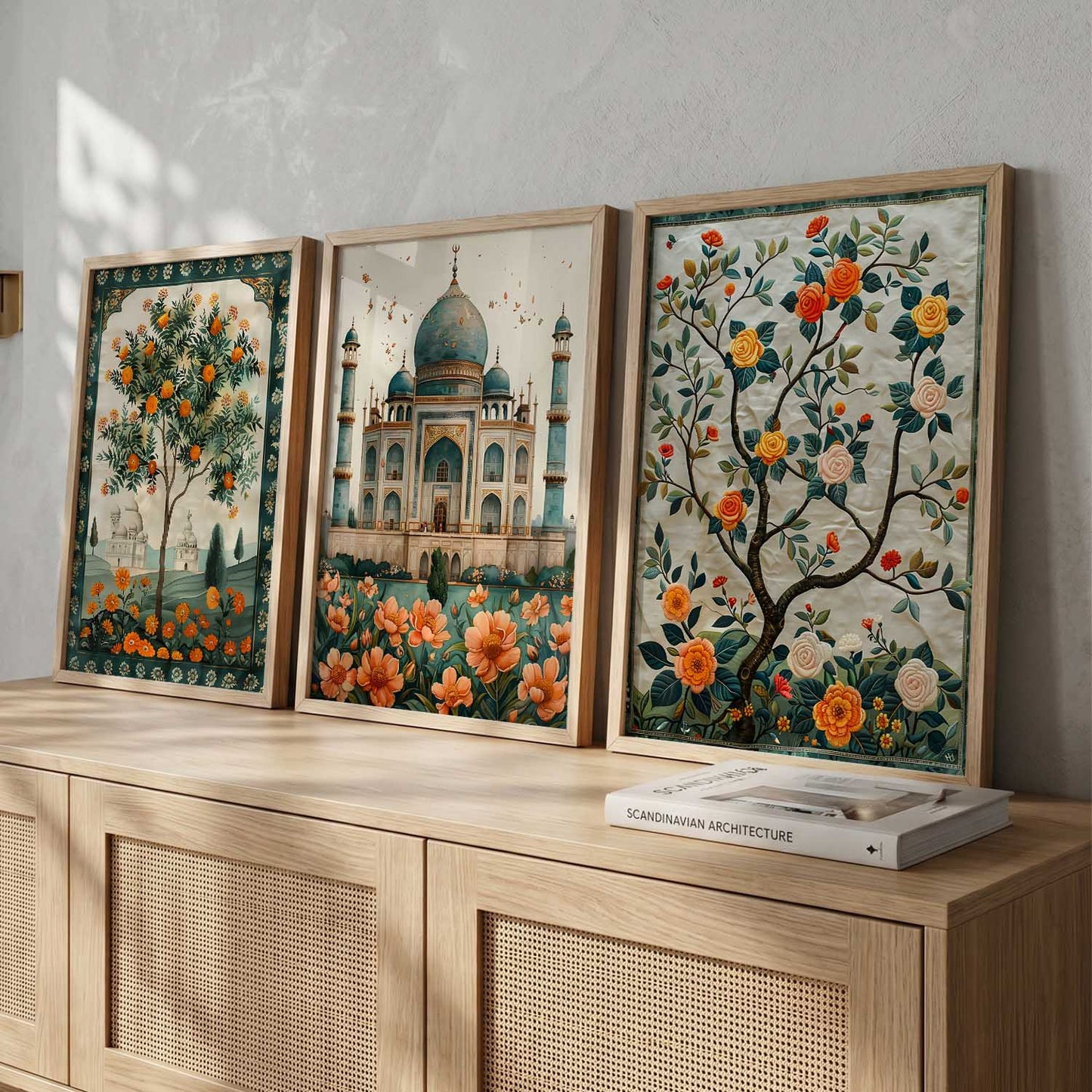 Traditional   Wall   Art  Paintings for Living Room - Wall Poster With frames
