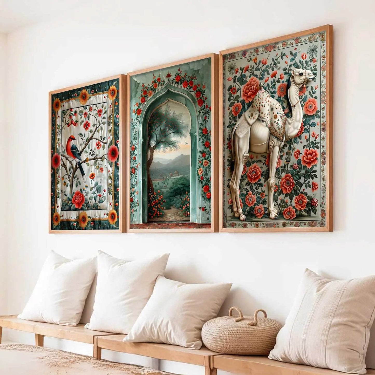 Traditional   Wall  Art  Paintings for Living Room - Wall Poster With frames
