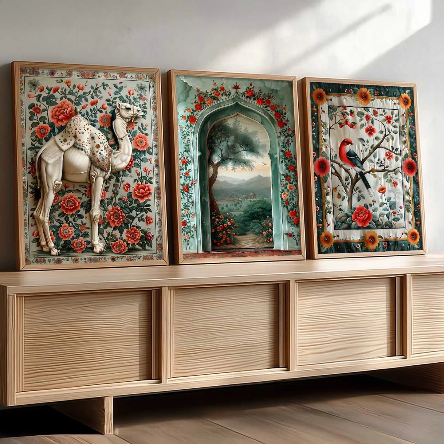Traditional   Wall  Art  Paintings for Living Room - Wall Poster With frames