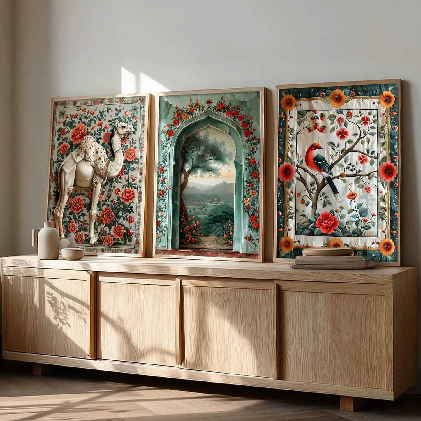 Traditional   Wall  Art  Paintings for Living Room - Wall Poster With frames