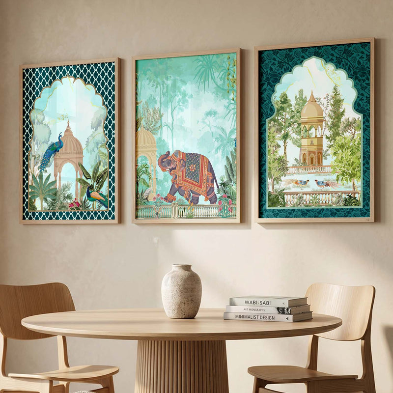 Madhubani  Wall  Art Paintings for Living Room - Wall Poster With frames