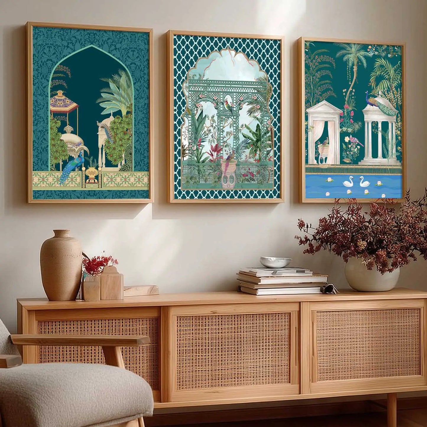 Traditional  Wall   Art  Paintings for Living Room - Wall Poster With frames