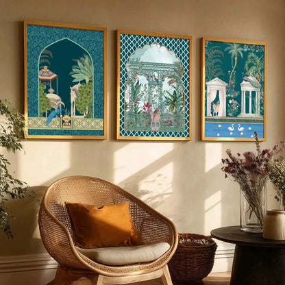 Traditional  Wall   Art  Paintings for Living Room - Wall Poster With frames