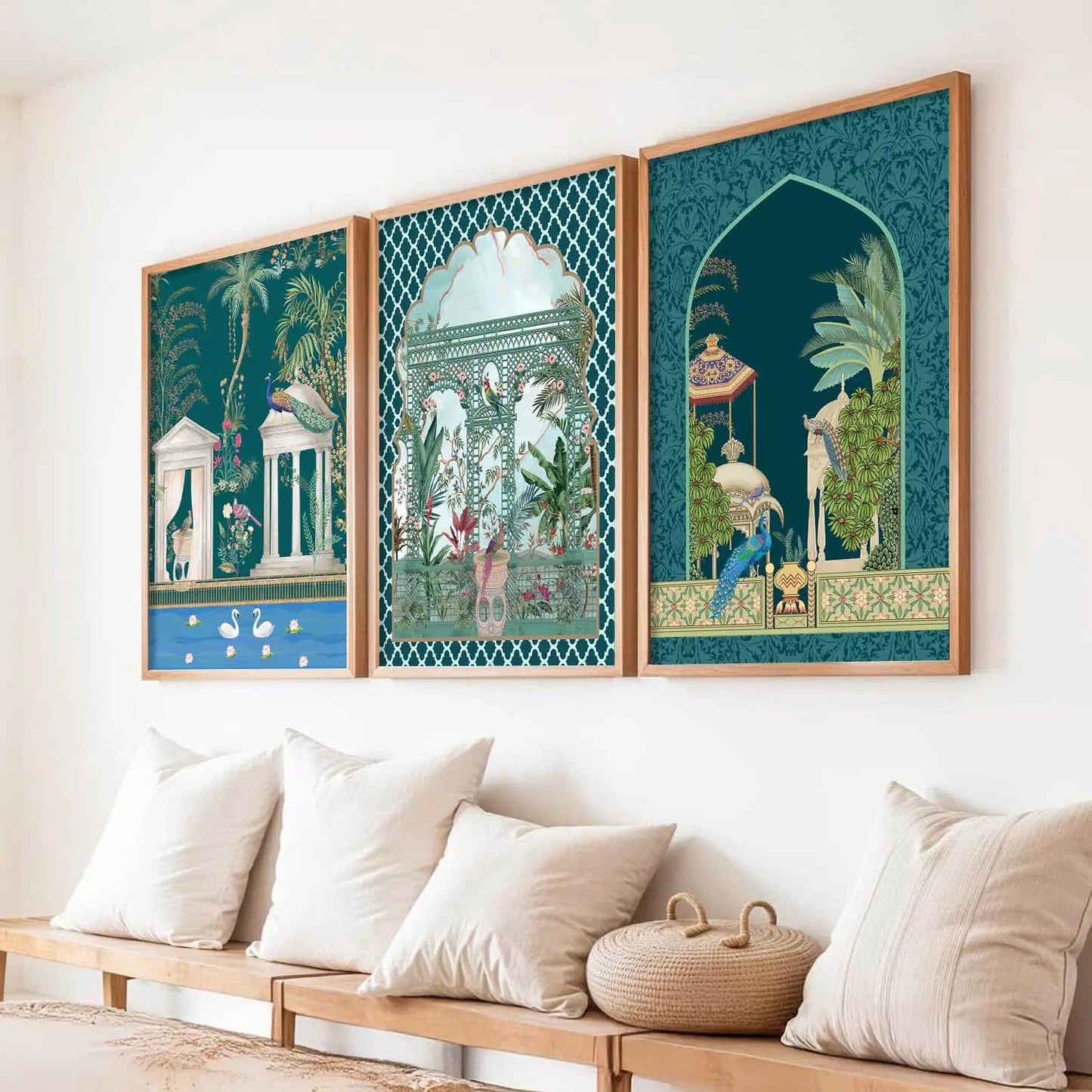 Traditional  Wall   Art  Paintings for Living Room - Wall Poster With frames