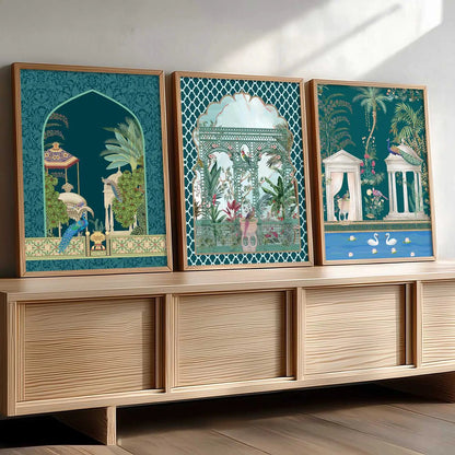 Traditional  Wall   Art  Paintings for Living Room - Wall Poster With frames