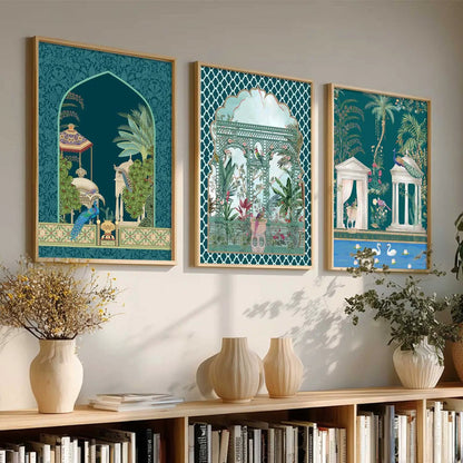 Traditional  Wall   Art  Paintings for Living Room - Wall Poster With frames