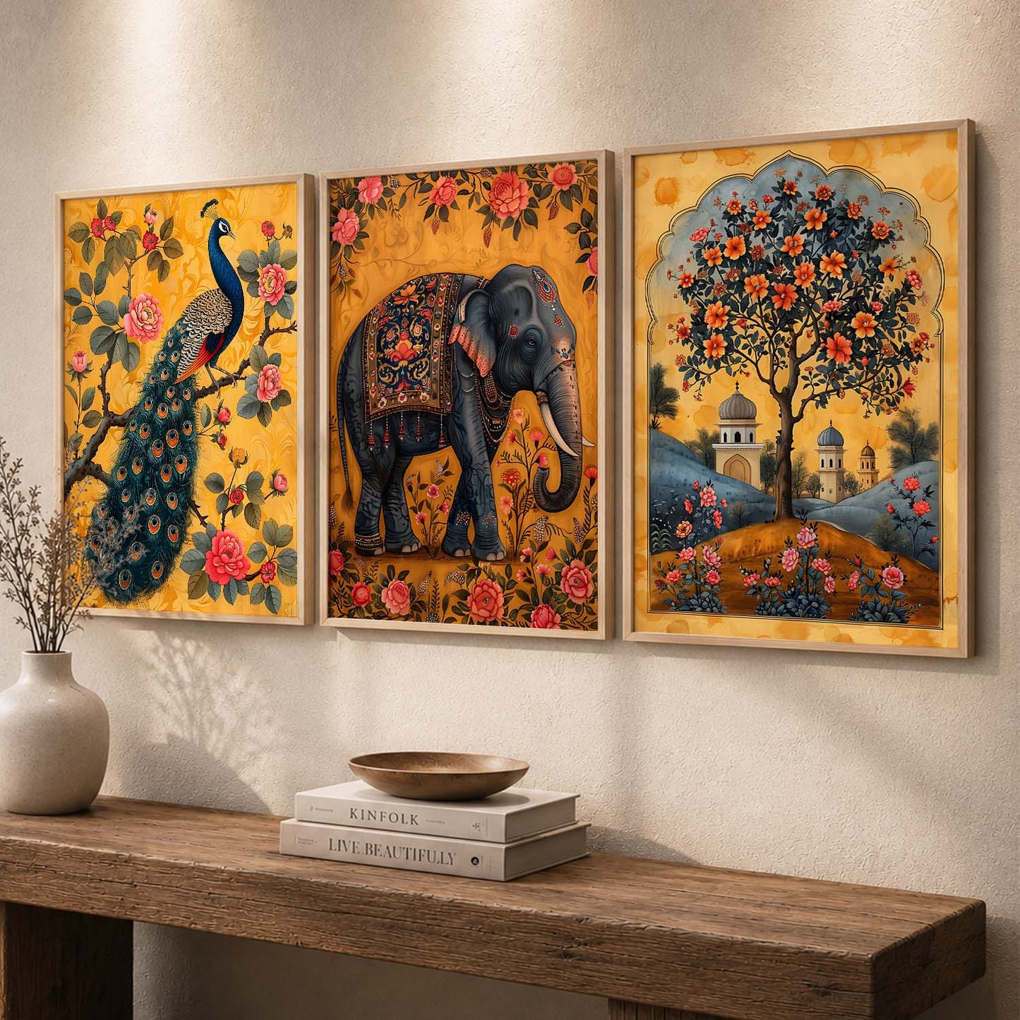 Traditional   Wall   Art  Paintings for Living Room - Wall Poster With frames