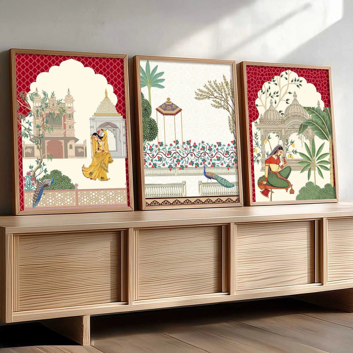 Traditional   Wall  Art  Paintings for Living Room - Wall Poster With frames