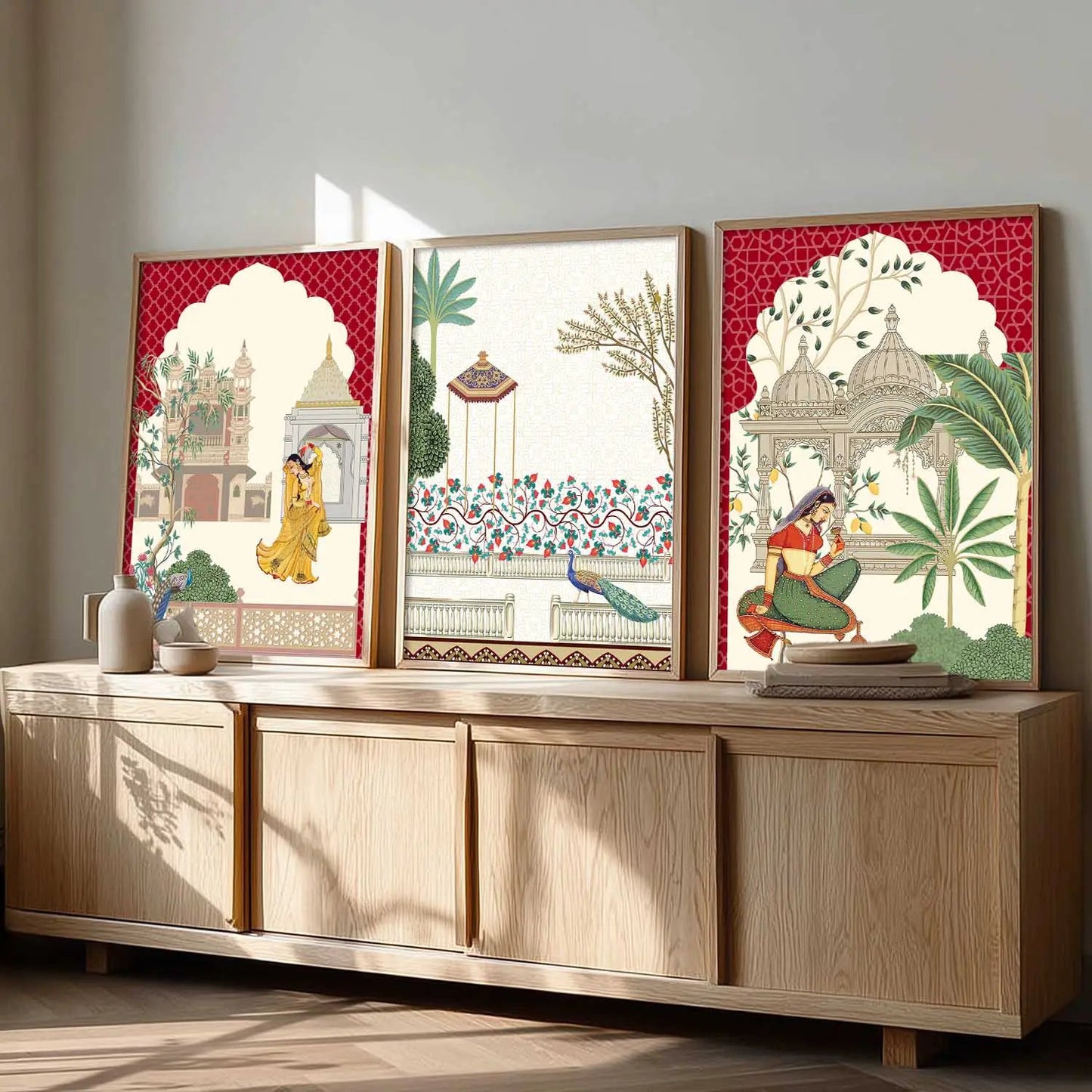 Traditional   Wall  Art  Paintings for Living Room - Wall Poster With frames